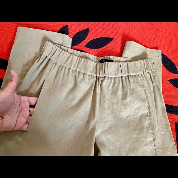 Theory linen pants, like new - Picture 8 of 15